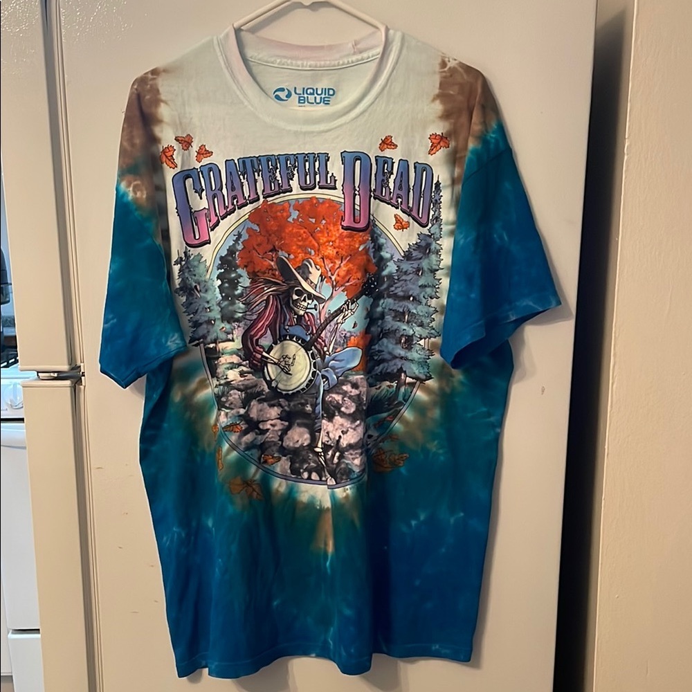 Vintage 2000 Grateful Dead T-Shirt Reprint Of 1994 Fall Tour Size XL 100% Cotton - Picture 1 of 5